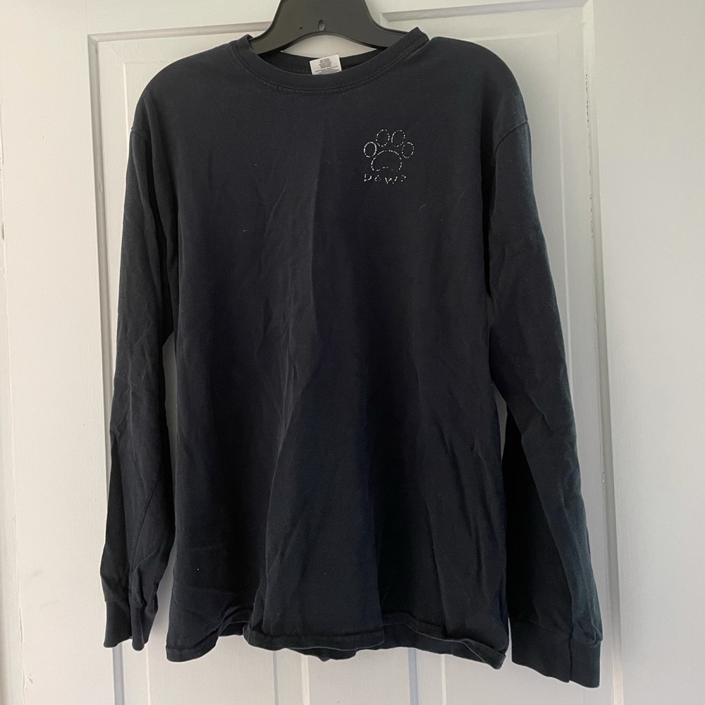 PAWZ MEDIUM NAVY BLUE LONG SLEVE
